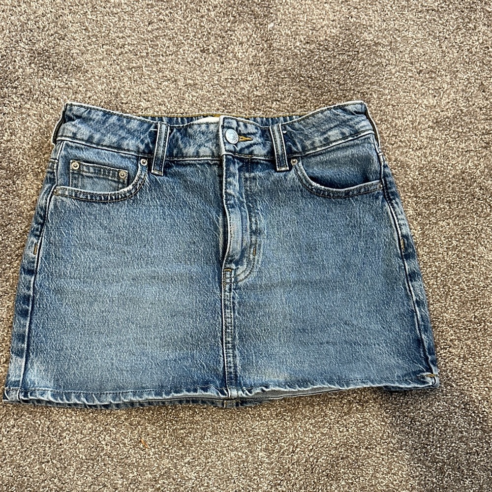Denim PacSun Mini Skirt